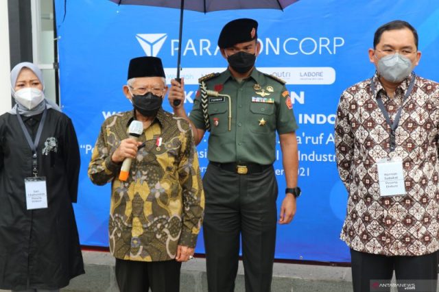 Wapres Ma'ruf sayangkan bahan baku produk halal masih impor