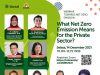 Gambar: Poster Webinar Towards Net/Zero Emission: What Net Zero Emission Means for the Private Sector?