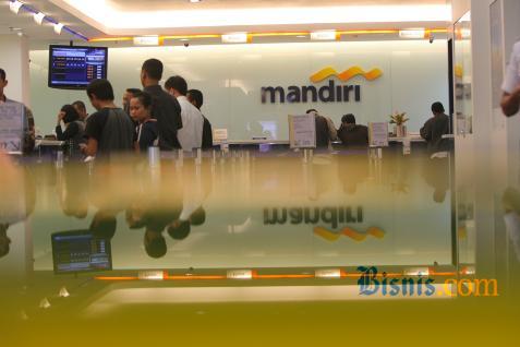 Ilustrasi kantor Bank Mandiri