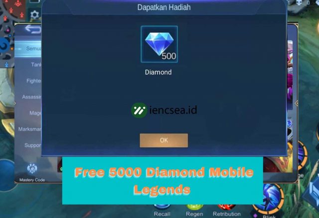 free 5000 diamond mobile legends