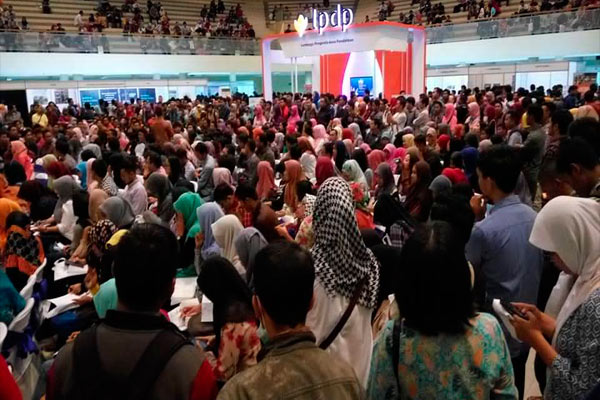 LPDP Buat Program Beasiswa Khusus Dosen dan Guru di Pesantren Para peminat beasiswa LPDP - lpdp