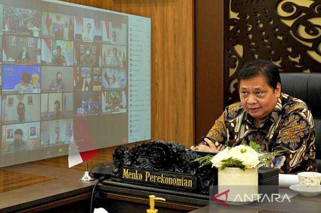 Airlangga: Ekonomi triwulan IV 2021 didorong pemulihan industri