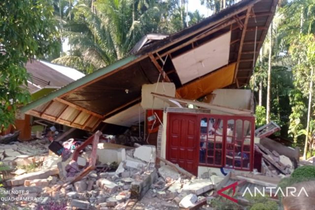 BNPB: Kecamatan Talamau terdampak parah akibat Gempa Pasaman Barat