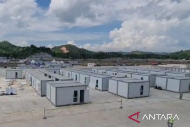 Ban dan bahan bakar MotoGP sudah tiba di Sirkuit Mandalika