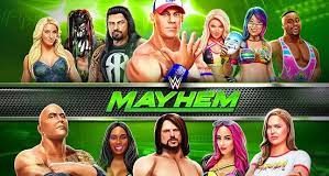 Download - WWE Mayhem Mod Apk (Unlimited Money) Terbaru