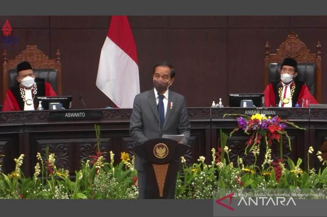 Presiden tegaskan Pemerintah berupaya tak tempuh cara inkonstitusional