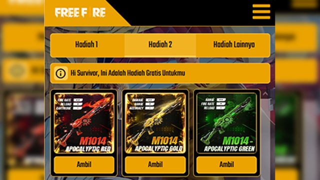 Rekomendasi - Freefireluckydraw.com Terbaru