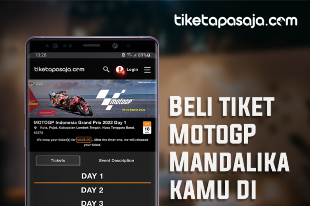 Airlangga : Penonton MotoGP Mandalika tak perlu tes PCR/antigen