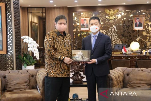 Airlangga sambut kerja sama ekonomi digital Indonesia-China