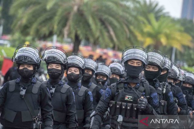 Kapolri sebut amankan unjuk rasa dari "penyusup"
