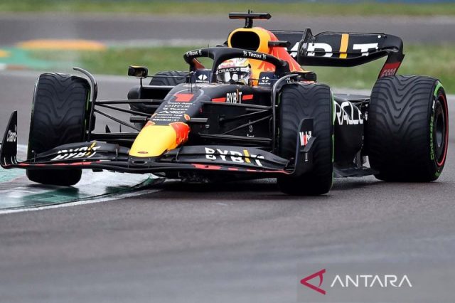 Max Verstappen jadi yang tercepat pada kualifikasi balapan F1 Emilia