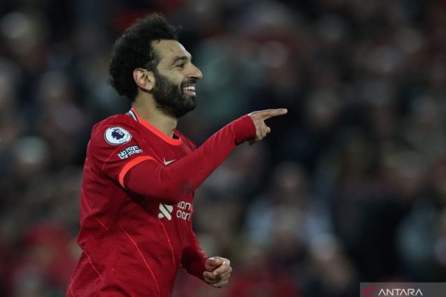 Mohamed Salah sabet penghargaan Pemain Terbaik Liga Inggris 2021-22