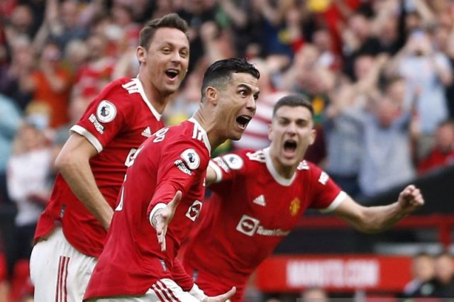 Trigol Ronaldo bantu Manchester United menang 3-2 kontra Norwich