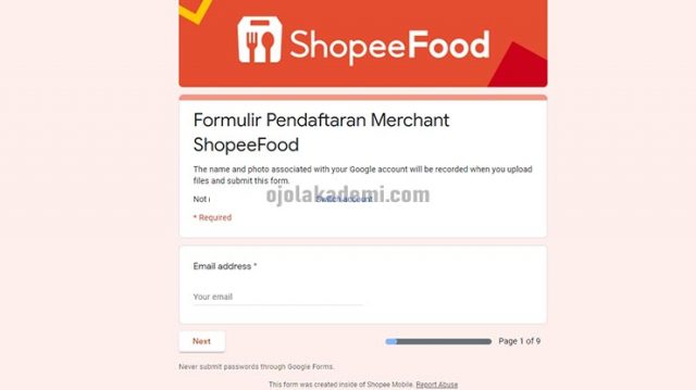 Tutorial - Cara Daftar Shopee Food Tutorial - Cara Daftar Shopee Food
