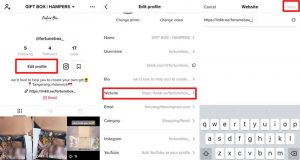 Tutorial - Cara Menambahkan Link di Bio Tiktok Terbaru