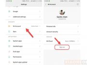 Tutorial - Cara Menghapus Akun Mi Cloud