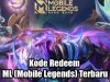 Kode Redeem ML (Mobile Legends) Terbaru Hari Ini, Dapatkan Berbagai Hadiah Gratis!