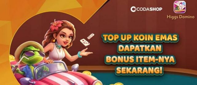Cara Top Up Higgs Domino di Codashop, Murah & Banyak Cara Top Up Higgs Domino di Codashop, Murah & Banyak Bonus Gratis!