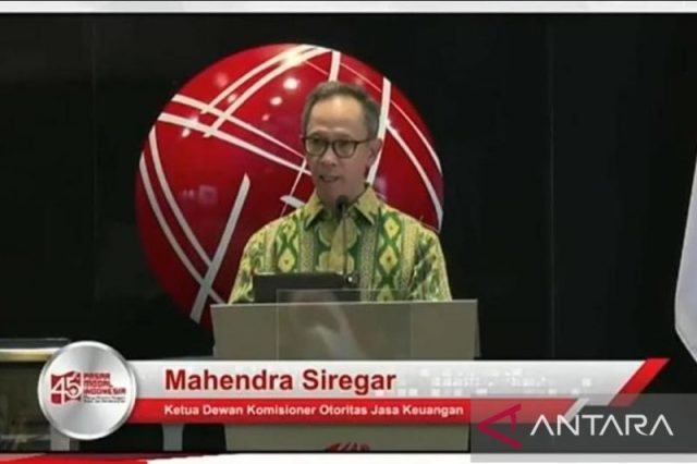 OJK: Lima fokus kebijakan hadapi tantangan pengembangan pasar modal